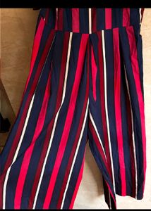 Stylish Striped Jumpsuit