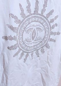 White Oversized T-shirt for Woman | In the Size S