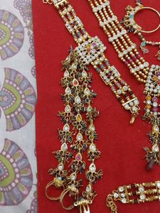 Bridal Jewellery Set (Multi Color)