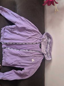 Lavender Zip-Up Hoodie