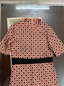 Patterned Bodycon Dress