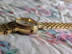 D'signer Gold plated ladies watch