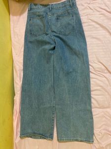Light Wash Wide Leg Jeans