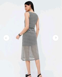Code by Lifestyle Floral Printed Semi Sheer Dress