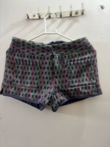 Stylish Plaid Hot Pants