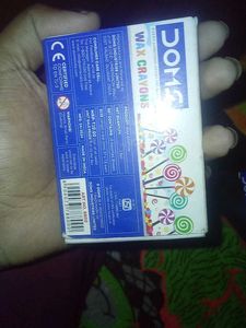 Doms Wax Crayons - 10 Shades(a nataraj pencil free