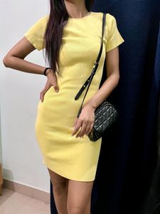 Zara Body Fit Dress. S ON LABEL