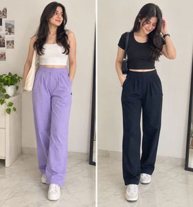 Stylish Korean Wide Leg Pants