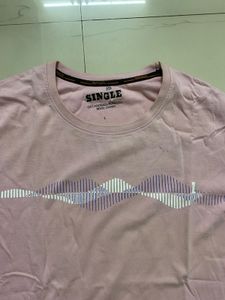 Pink Long Sleeve T-Shirt