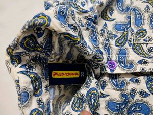 kid's Paisley Print Shirt &amp; Shorts Set