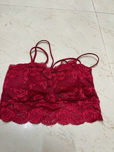 Muti Colour Net Bra It Can Be Worn By 34 Also