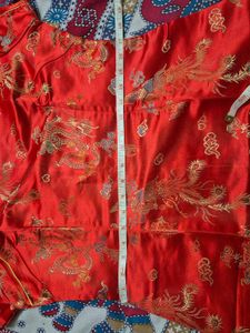 Red Chinese Style Dragon Dress