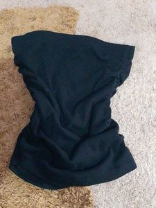 Black Bandeau Tube top