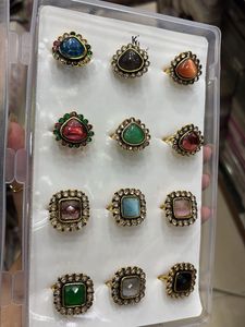 Set of Elegant Statement Rings (any1)