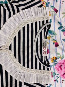 Striped Tulle Dress