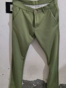 Men's Light Green Dress Pants