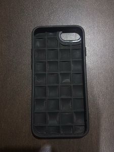 Iphone 7 Black Woven Textured Phone Case