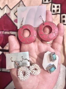 Set Of 3 Earrings