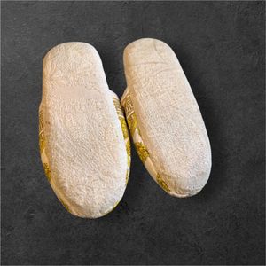 Versace Gold Medusa Slippers