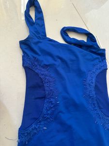 navy blue bodycon dress