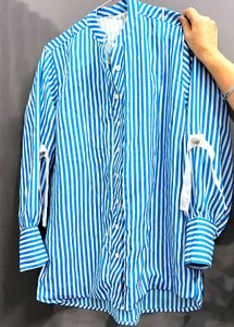 Striped Blue & White Shirt