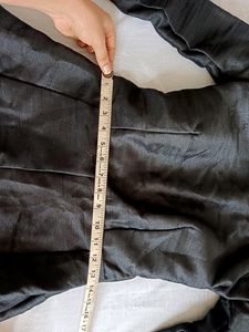 Black Full Sleeve Gown