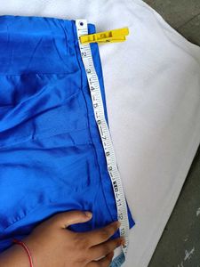 Vibrant Blue Flared Pants