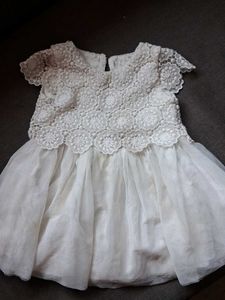 Elegant White Lace Dress