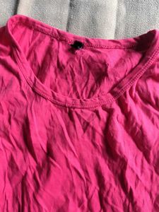 Pink Sleeveless Top