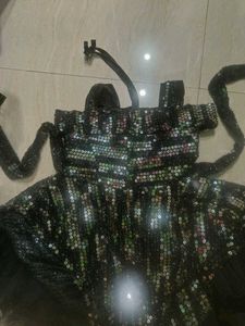 Party wear black frock