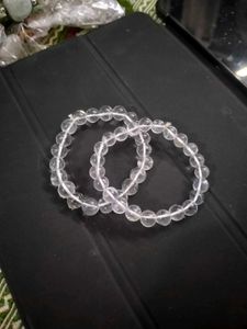 Sphatik Gemstone Crystal Bracelet