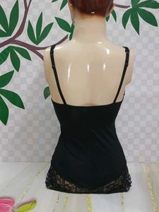 (600)Lace Trim Bodysuit