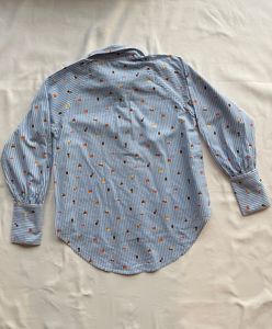 Shirt with Stripe &amp; Icecream Print