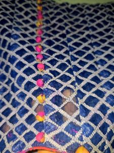 Elegant Blue Printed Kurta usd