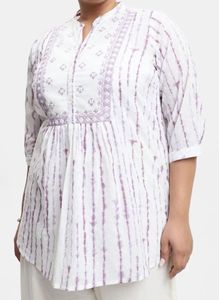Diza / Westside -  Tie-Dye White Kurta