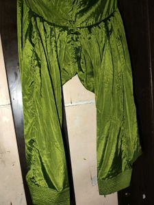Vibrant Green Palazzo Pants