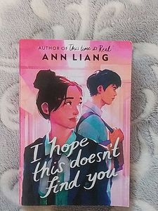 I Hope This Doesn't Find You by Ann Liang
