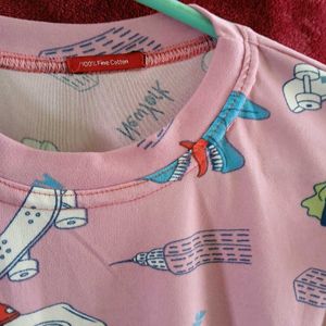Cute Pinteresty Aesthetic Dinosaur Pink Top
