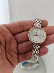 Elegant Tissot Two-Tone Watch