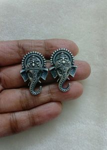 Lord Ganesha Stud Earrings