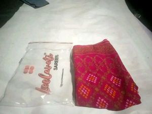 Vibrant Pink Ethnic Saree