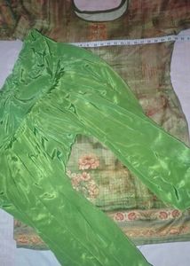 crepe Silk suite patyala