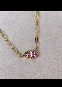 'Toi et Moi'  Antiturnish Necklace