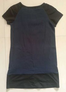 💎 MANGO Suit Rare-To-Find Navy Black Shift Dress