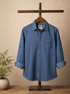 Classic Blue Denim Shirt