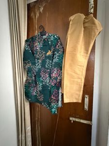 Floral Print Jacket and pajama.