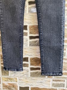 Grey High Waist Jeans