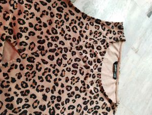 Leopard Print Crop Top