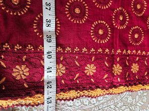 Hand embroidered full Kurta Set