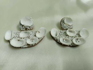 Card-board Earrings No. 2
